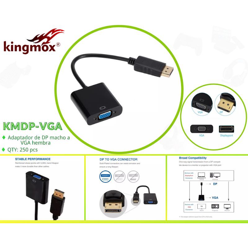 Haz clic para ver más imágenes KMDP-VGA