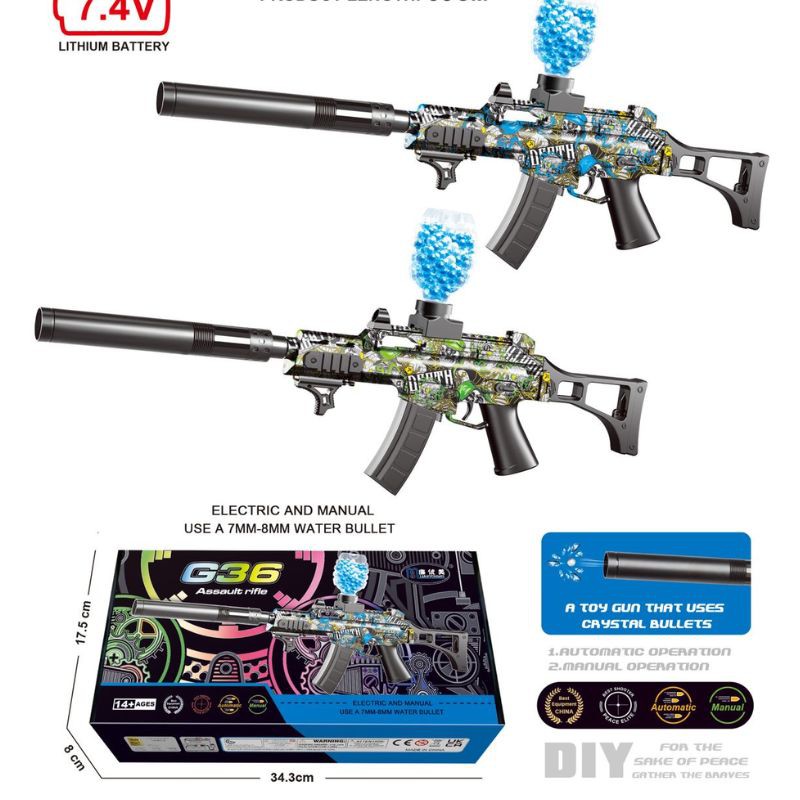 Haz clic para ver más imágenes JUGUETE-G36
